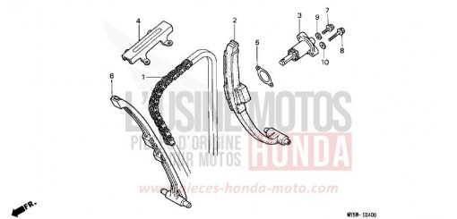 CHAINE A CAMES/TENDEUR CB500V de 1997